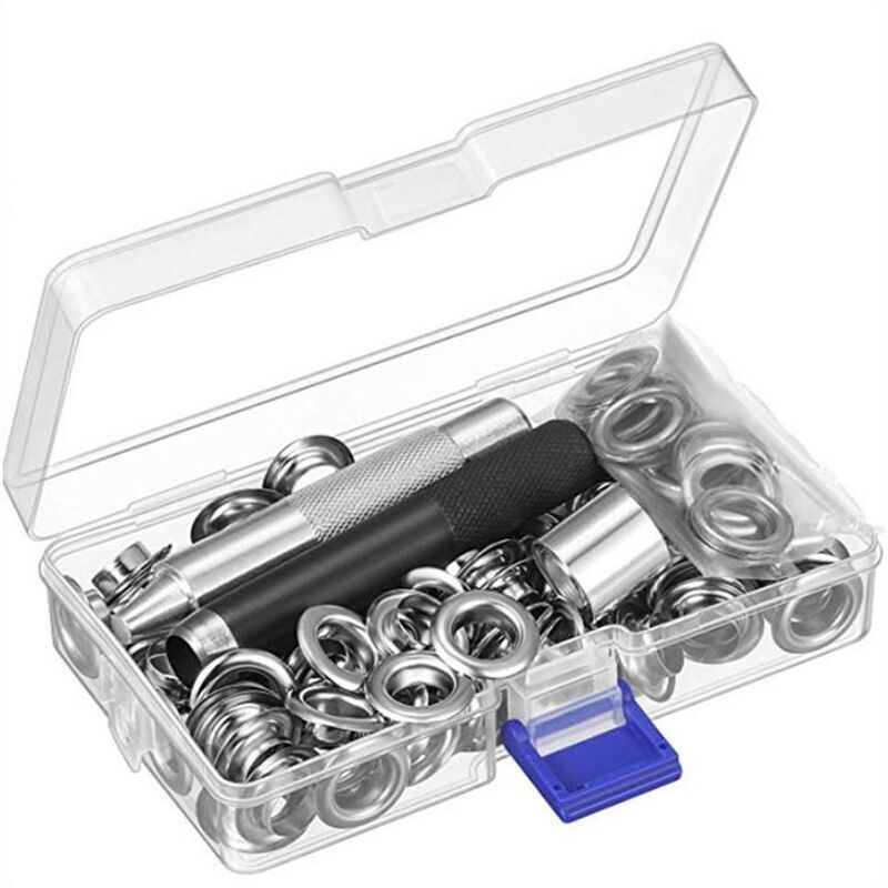 [neuwertig]metallösen-set – Set Mit 100 Ösen (12 Mm) Zur Reparatur Von Segeltuch