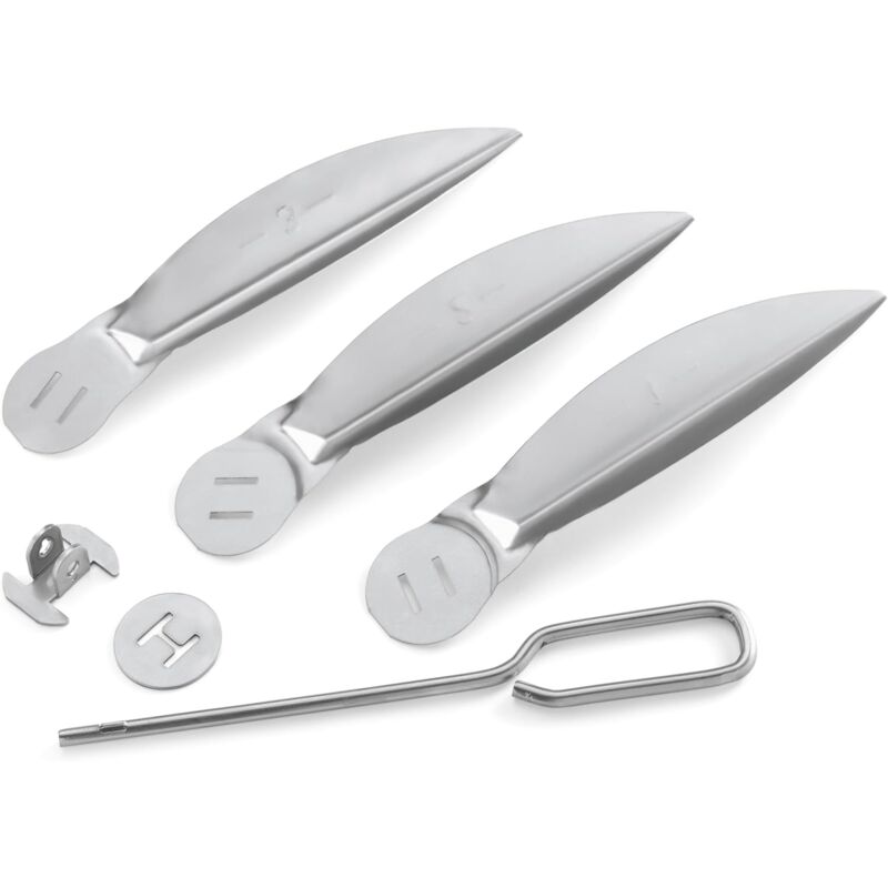 [neuwertig]weber 22-1/2" One-touch Grill-reinigungsset, Silber