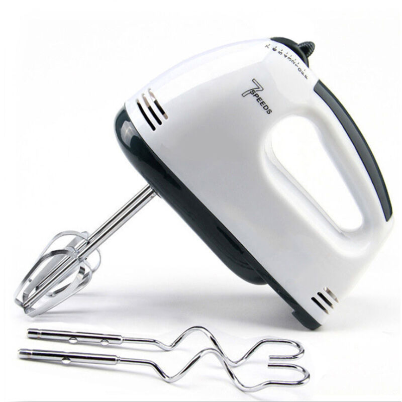 [neuwertig]elektrischer Handmixer Mit 7 Geschwindigkeitsstufen Zum Automatischen Mischen Von Eiern Und Mehl Für Die Zubereitung Von Brot Und Kuchen.