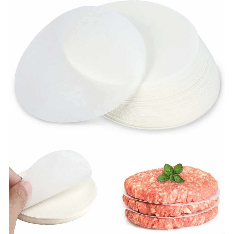 [neuwertig]tang Yuan 500 Rundes Hamburgerpapier, Backpapier Für Kuchen/antihaftpapier, 11 Cm Rundes Lebensmittelpapier, Ölabsorbierendes Und Pergamentpapier, Gesundes Backpapier