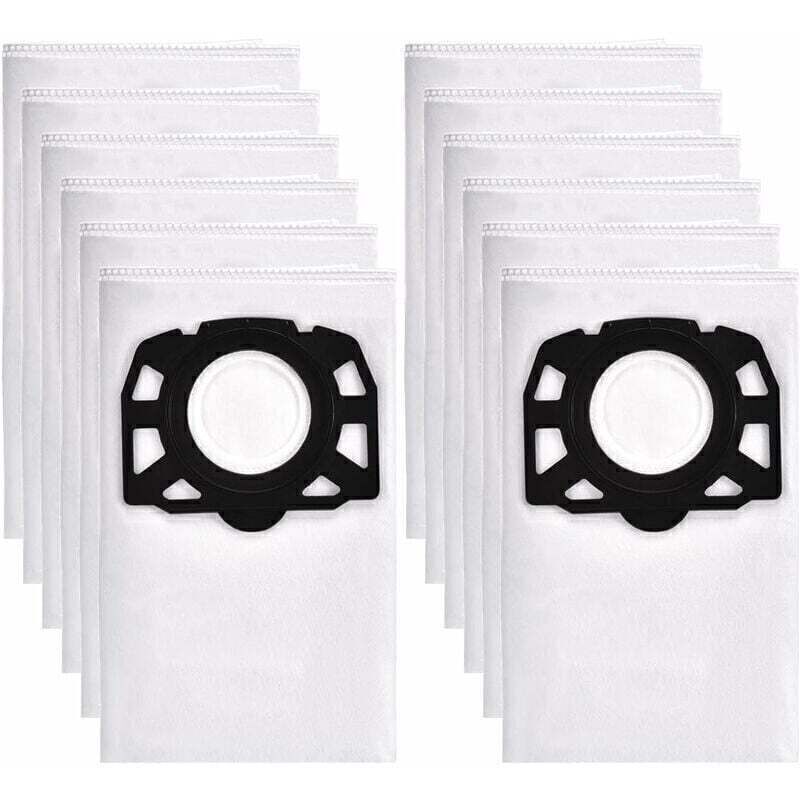 [neuwertig]12 Staubsaugerbeutel Für Kärcher Wd4, Wd5, Wd6, Mv4, Mv5, Mv6 (nass & Trocken)
