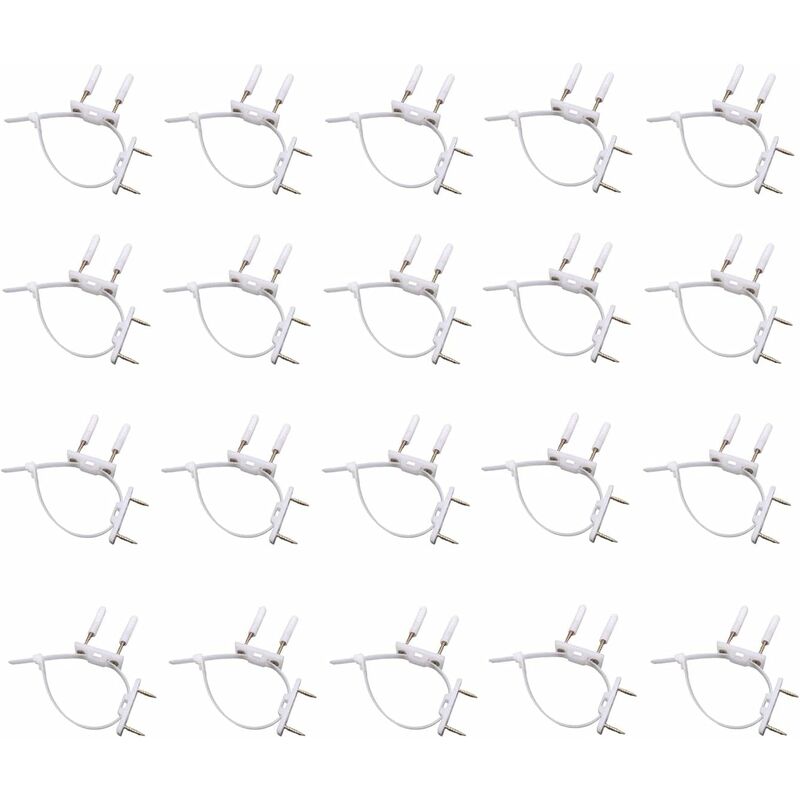 [neuwertig]20 Stück Nylon-kippsicherungsgurte Für Möbel, Sicherheits-kippsicherung Für Möbel Zur Sicherung Instabiler Möbel, Zum Schutz Von Babys (weiß)