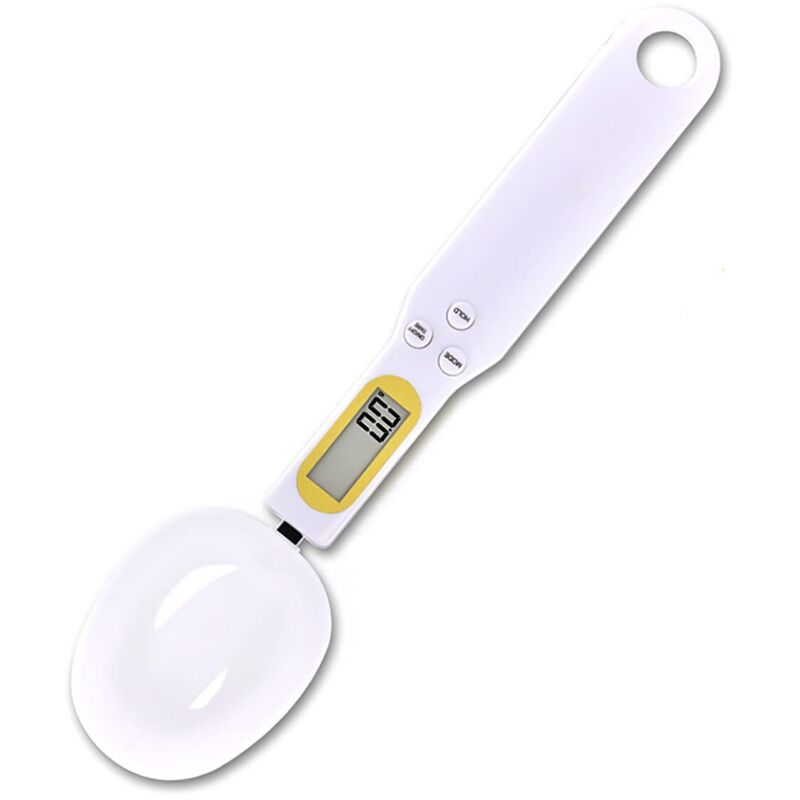 [neuwertig]messlöffel Mit Skala Von 0,1 G Bis 500 G, Messlöffel Mit Lcd-display, Multifunktionale Küchenwaage Für Gewürze, Kräuter, Proteine Und Milchpulver