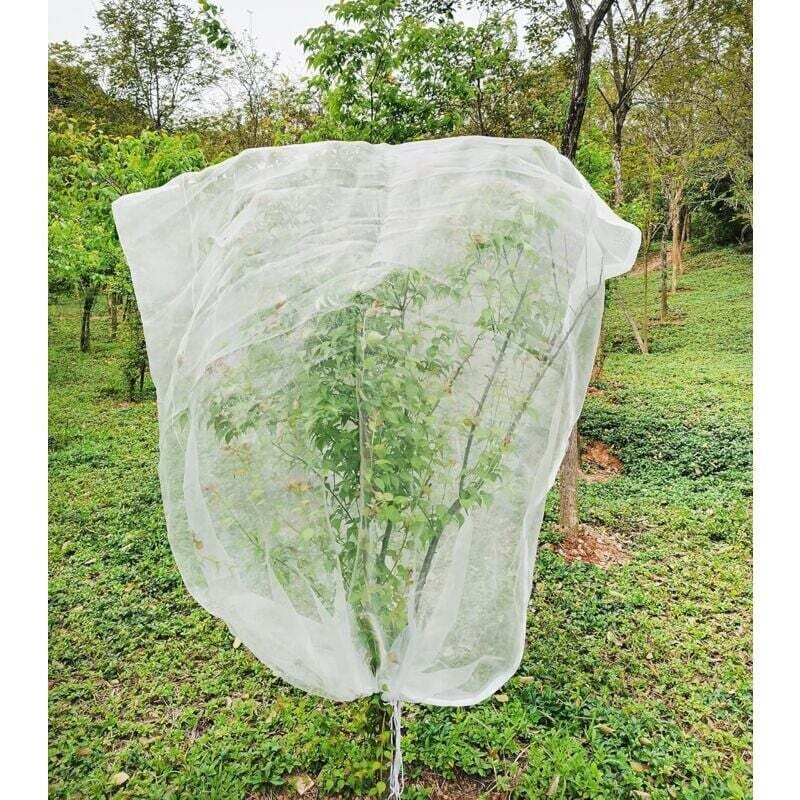 [neuwertig]obstbaumnetz 1,8 M X 1,8 M, Insektennetz Für Pflanzen, Feinmaschiges Insektennetz Mit Kordelzug, Vogelschutznetz Für Obstbäume