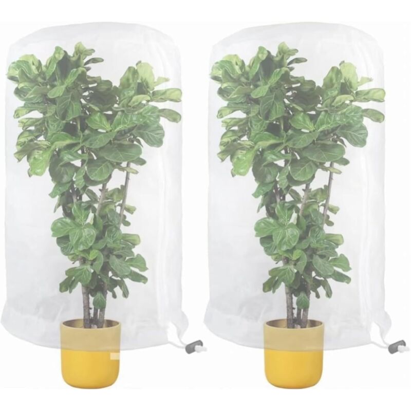 [neuwertig]obstbaumnetz, 2er-pack Insektenschutznetze, Pflanzenschutznetze, Schädlingsschutznetze, Für Gemüse, Blumen Und Obst, 0,8 X 0,8 M