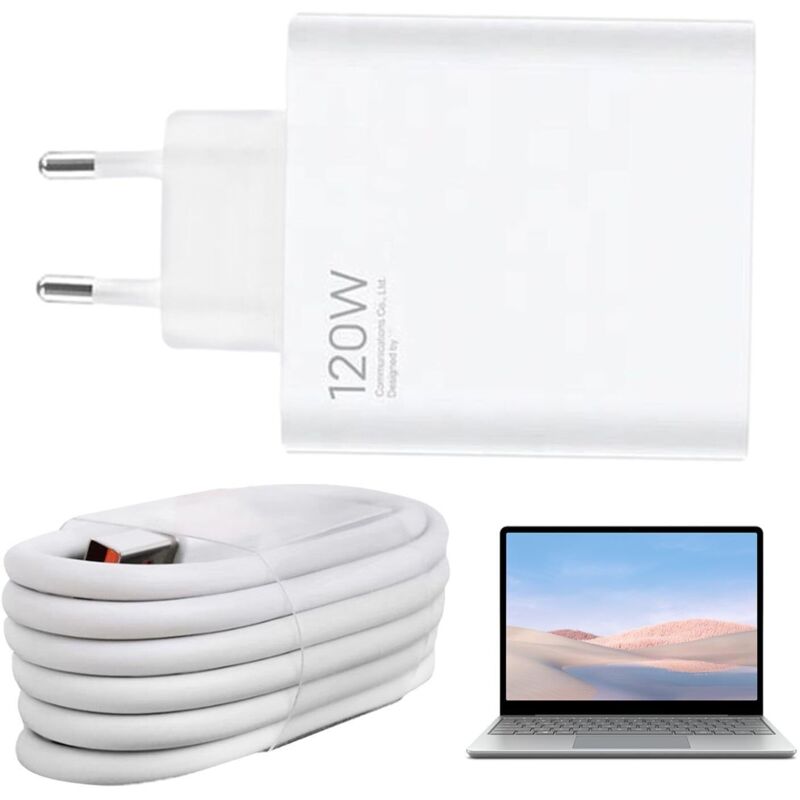 [neuwertig]usb-c-ladegerät, Schnellladeadapter, 120-w-6-a-schnellladekopf Für Smartphones, Ladeadapter Mit 120-w-ladekabel, Zubehör Für Elektronische Produkte Auf Geschäftsreisen