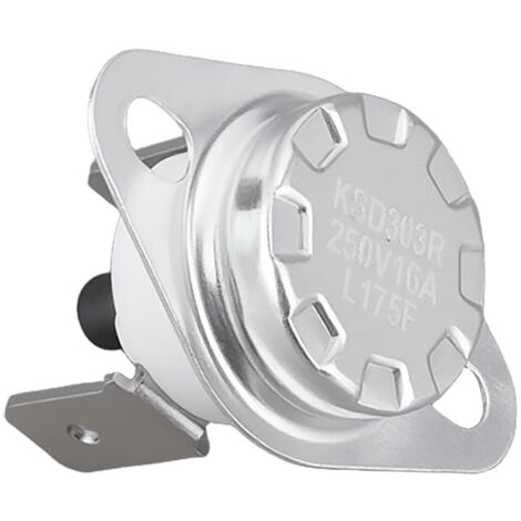 Dtekgaz - Temperaturschalter Ksd303r 230-1960, Scheibendruckschalter, Kompatibel Mit Quadra-fire Contour, 250 V/16 A, 175 °f