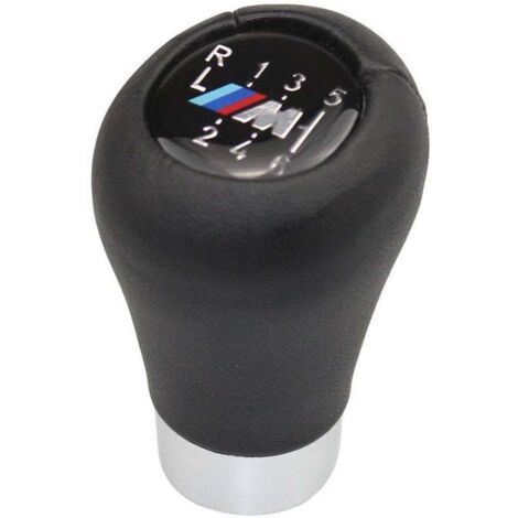 Dtekgaz - 6-gang-sportschaltknauf Aus Leder Für 3er E46, 5er E60 E61 Lci, 6er E63 E64 Lci, X3 F25, X4 F26 Usw.