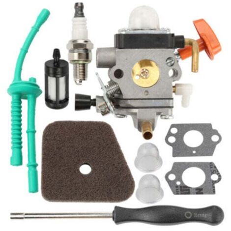 Dtekgaz - Vergaser Für Stihl Fs90 Fs110 Ht101 Fs130 Fs100 Fs110r Km110r Km130 Hl100 Ht100 Fs100rx Fs130r Fs87 Fs100r Km90 Km90r Km100 Km110 Km130r Freischneider Mit Zündkerze Usw.