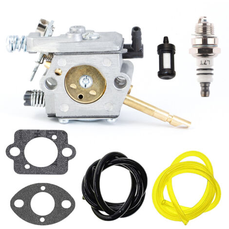Dtekgaz - Fs66 Wt-45 Vergaser Für Stihl Freischneider Fs86, Fs48, Fs52, Fs56, Fs62, Fs81, Fs106. Ersetzt Wt-45-1, Wt-45a, 4126 120 0610, Inklusive Zündkerzendichtung.