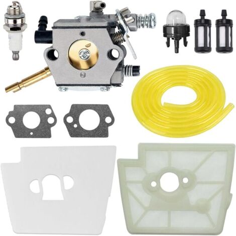 Dtekgaz - Kompatibler Vergaser Für Stihl Fs160 Fs220 Fs180 Fs280 Fr220 Freischneider, Ersetzt Zama C15-51 C1s-s3g Mit Luftfilter, Zündkerze Und Kraftstoffleitung.