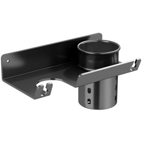 Dtekgaz - Csparcv Wandhalterung Für Haartrockner (23 X 10 X 4,8 Cm) – Haartrocknerhalter Fürs Badezimmer – Kompatibel Mit Den Meisten Haartrocknern – Für Hotel Und Badezimmer