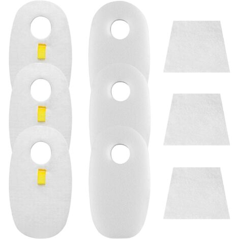 Dtekgaz - Ersatzfilter Für Shark Rocket Deluxepro Truepet Hv319q Hv320 Hv320c Hv320w Hv321 Hv322 Hv322q Hv324q Hv325 Hv330 Uv330 Uv422 Uv422cco, 3 Ersatz-schaumstoff- Und Filz-staubsaugerfilter