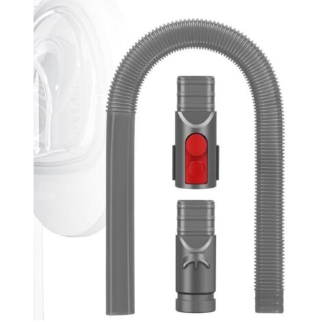 Dtekgaz - Lange, Flexible Flachdüse Für Fugen, Kompatibel Mit Dyson V6, V7, V8, V10, V11, V12 Und V15, Staubsaugerzubehör Zum Entfernen Von Flusen Aus Wäschetrocknern, Lüftungsschächten Und Autos