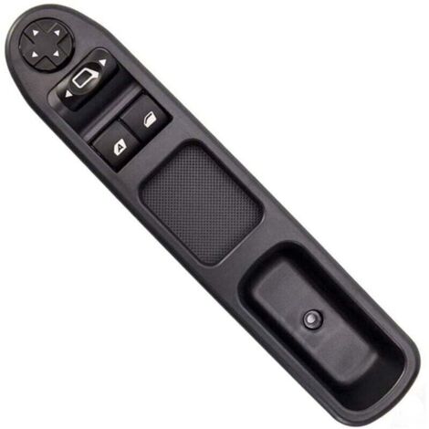 Dtekgaz - Fensterheberschalter Vorne Links, Fahrerseite, Elektrischer Fensterheber-hauptschalter 6554.qc, Fensterheberschalter Kompatibel Mit Peugeot 207