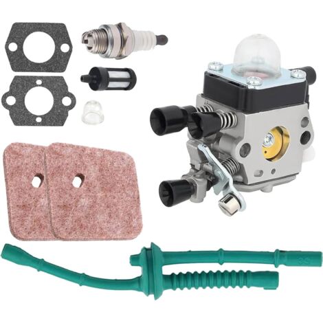 Dtekgaz - Kompatibel Mit Hs45 Fs38 Vergaser Für Stihl C1q-s97 C1q-s186 Fs46 Fs55 Km55 Fs45 Hl45 Fs45c Fs46c Fs55c Fs55r Fs55rc Freischneider