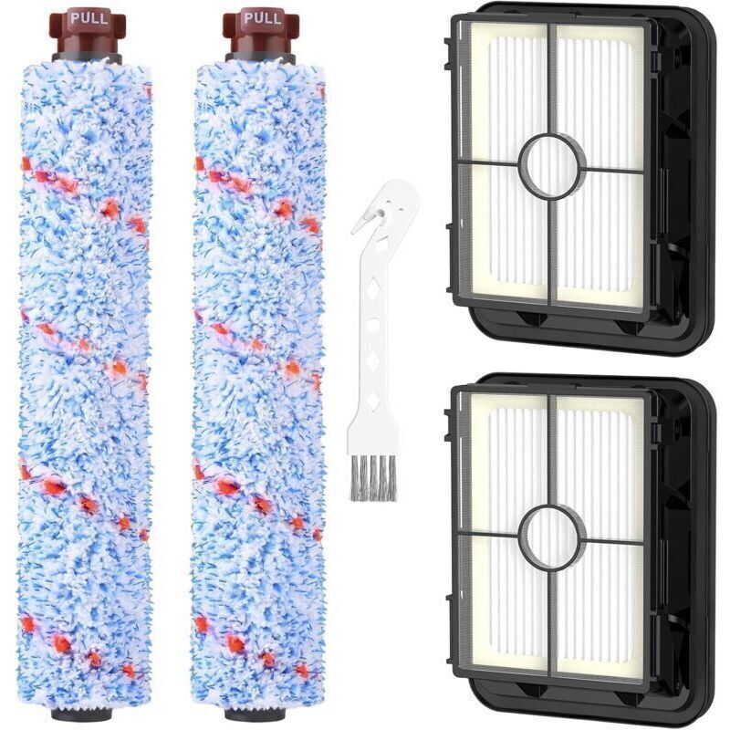Dtekgaz - Bissell Crosswave 3-in-1 C3 Pro 3555n Zubehör Für Nass- Und Trockensauger, 2 Mehrzweckbürsten 1868 + 2 Filter 1866
