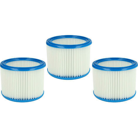 Dtekgaz - 3er-filterset – Faltenfilter, Kompatibel Mit Stihl Nass- Und Trockensaugern Se 60 E, Se 61, Se-62, Se 85 C, Se 90 – Patronenfilter