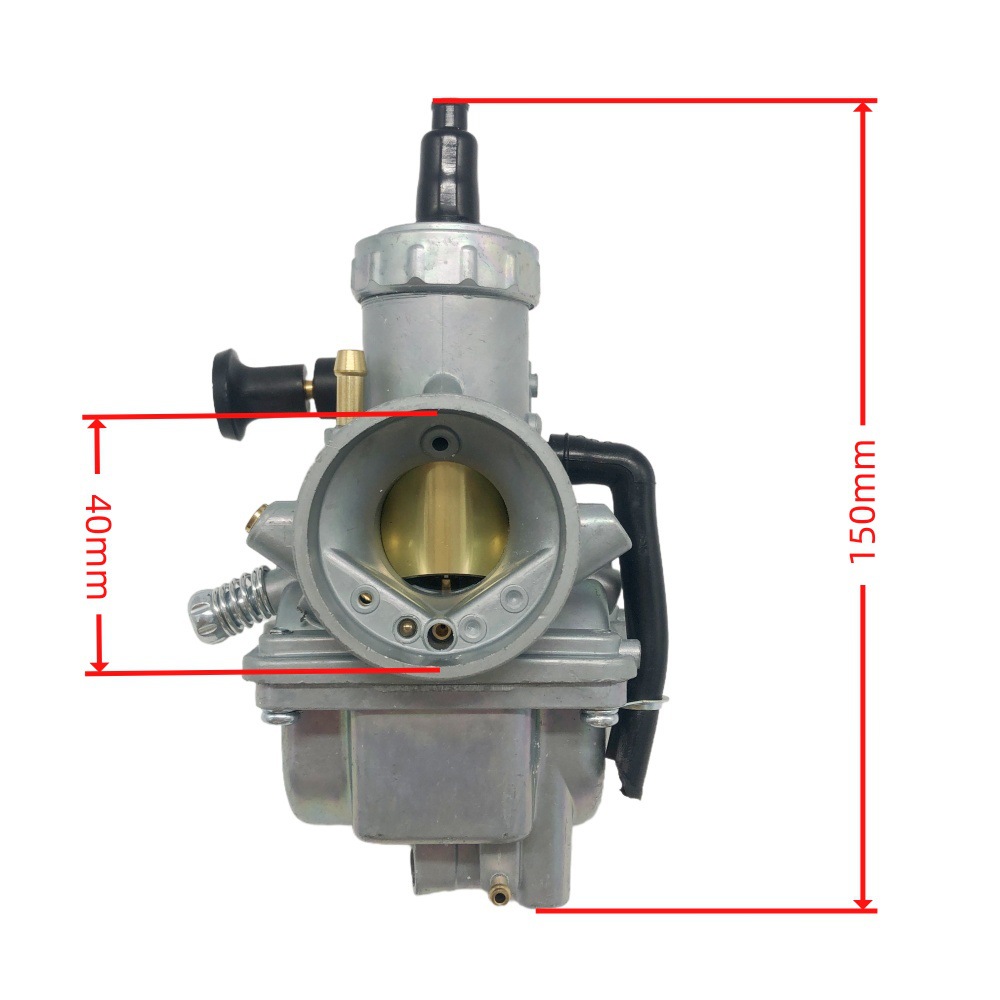 Dtekgaz - Vm22 Vergaserkrümmer Für 125-cm³- Und 140-cm³-motorräder, Einschließlich Xr50 Und Crf70 (404-085). Hohe Zerstäubungseffizienz, Sanfter Kaltstart, Originalausrüstung.