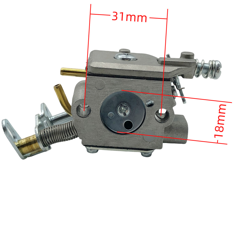 Dtekgaz - 985597001 Teile 38cc 45cc C1m-h58e C1m-h58c C1m-h58d 909-139 Zweitaktmotor-haartrockner, Hochpräziser Kraftstoffmischer Für Gleichmäßige Kraftstoffzerstäubung Und Stabile Leistung