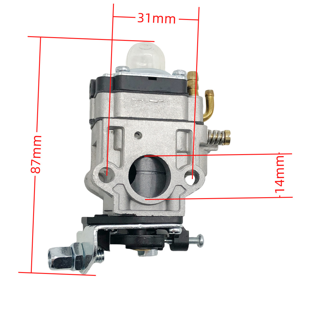 Dtekgaz - E43 E43wc E43ce Mc43 Mc43e Mc43c Vergaser 300486 909-123 Kraftstoffversorgungssystem Für Freischneider, Hochpräzisionsmischer Für Sanften Kaltstart
