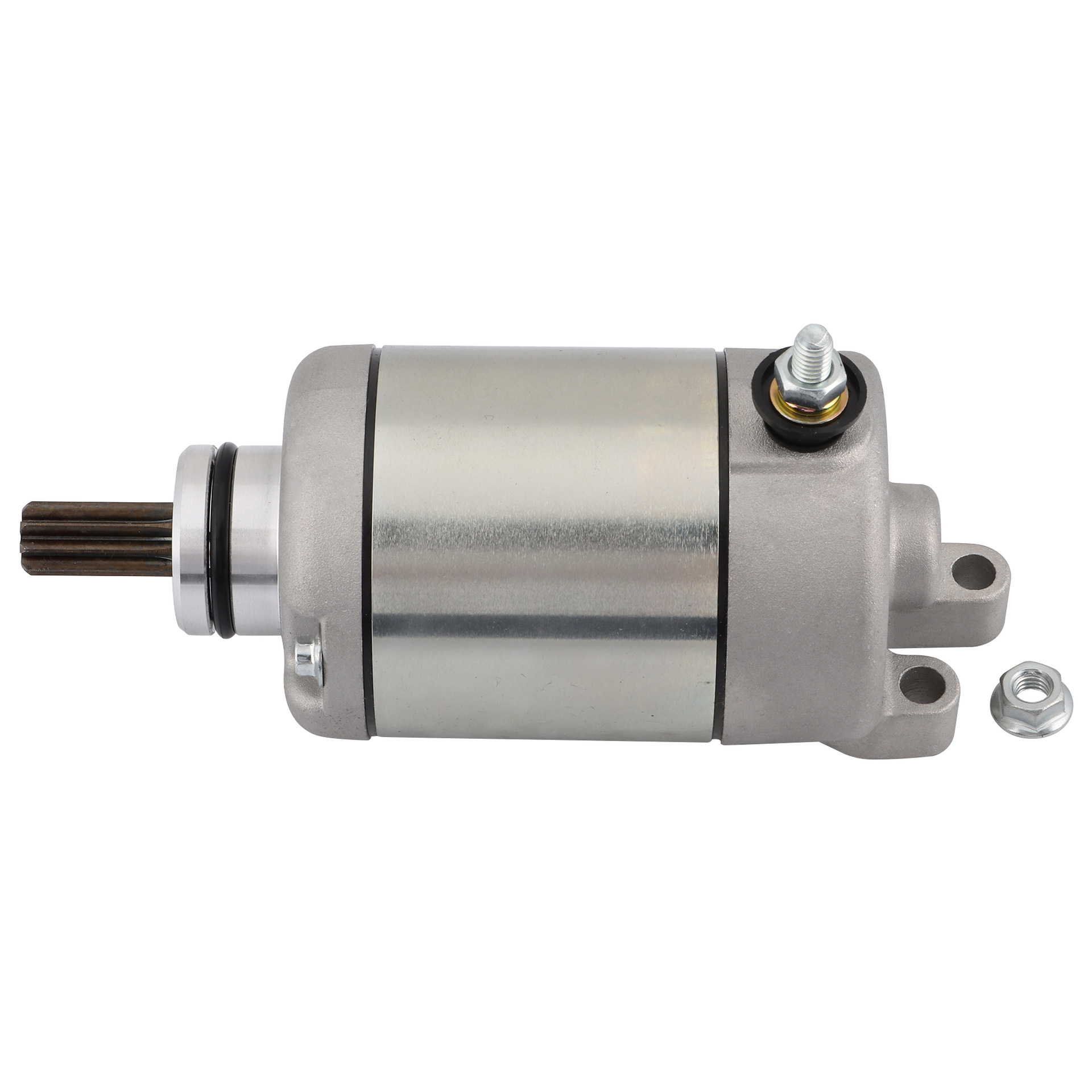 Dtekgaz - Yamaha Anlasser Mit 9-zahn-ritzel, Passend Für Die Motorräder R6, Fz6, Fz6r, Xj6f Und Xj6s. Original-teilenummer: 2c0-81890.