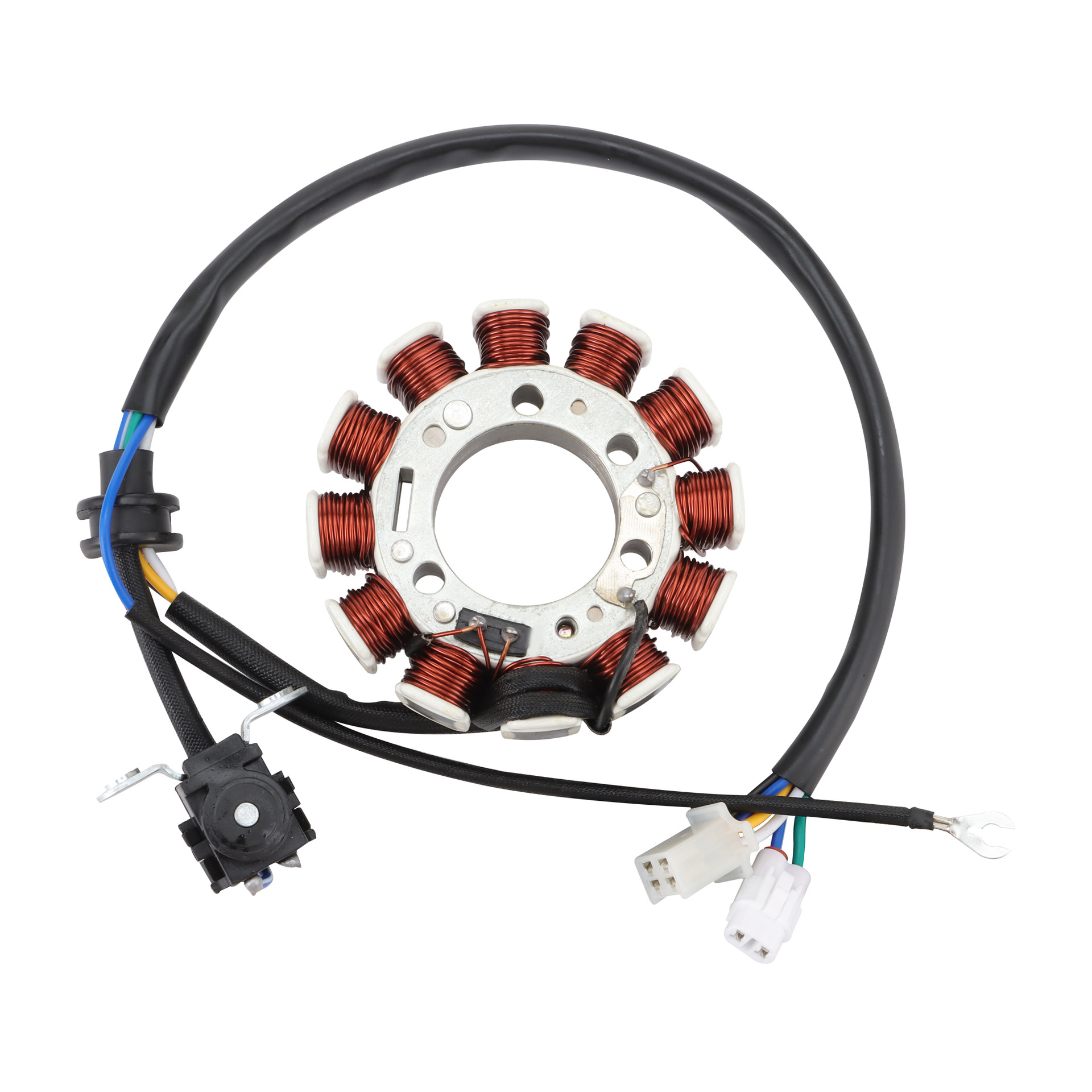 Dtekgaz - Kompatibel Mit Der Magneto-stator-generatorspule Des Yamaha Xt125 Motorrads, Originalteilenummer 3d6-h1410-00 (kompatibel Mit Mehreren Ländern).
