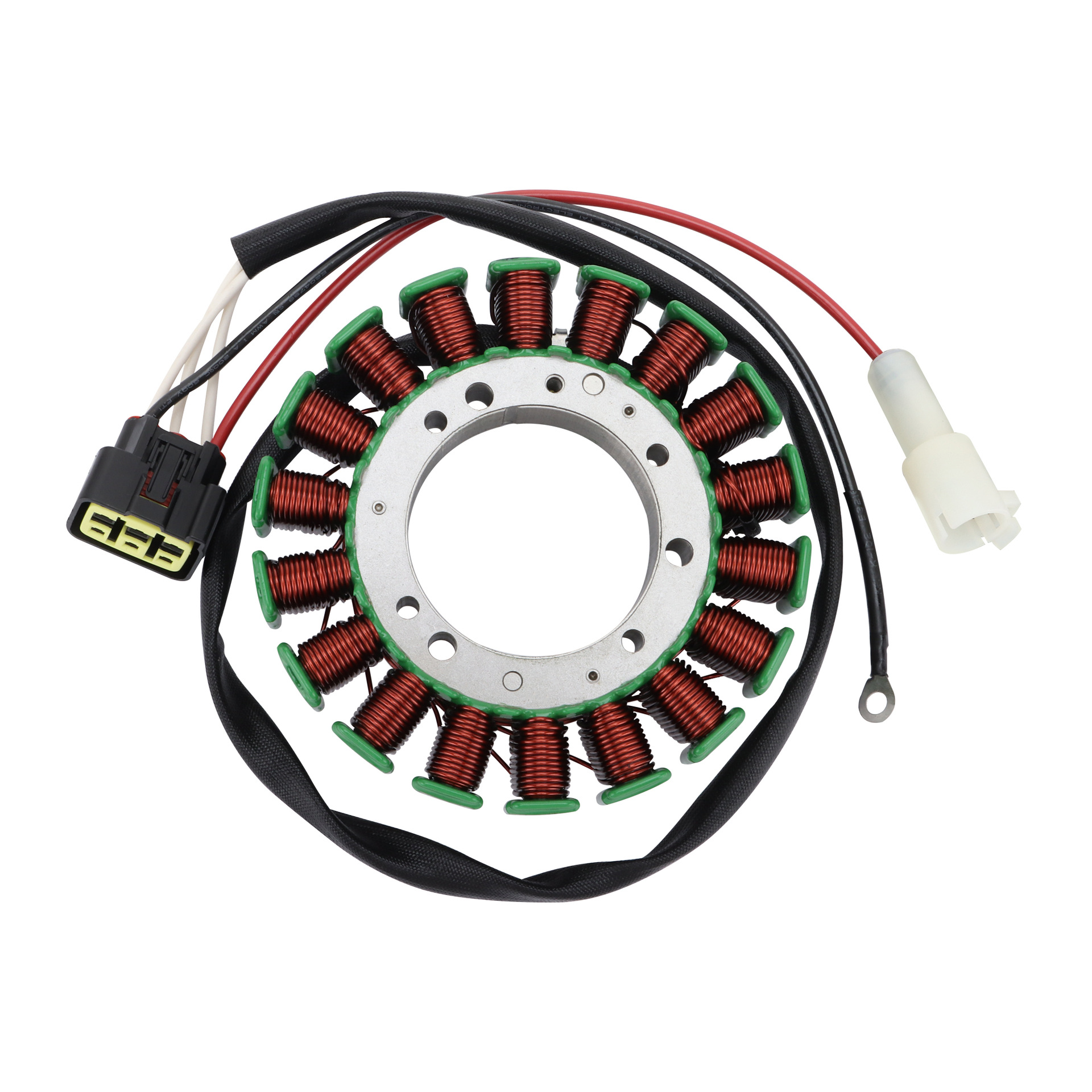 Dtekgaz - Kompatibel Mit Yamaha 115 Ps Außenbordmotor Stator Zündspule Magneto Baugruppe, Originalteilenummer 68v-81410-00 (modelle 2000-2013).