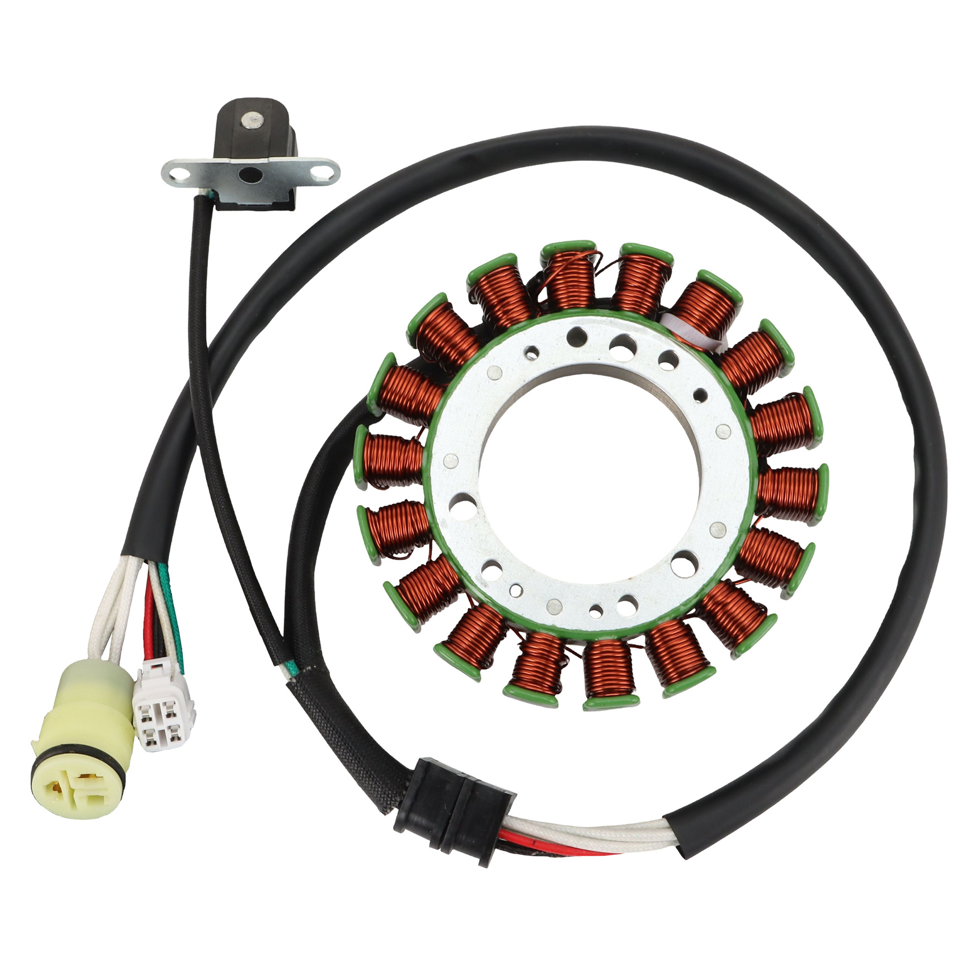 Dtekgaz - Kompatibel Mit Dem Stator Und Der Zündspule Des Yamaha Yfm400fa 4wd 2000 Quads, Originalteilenummer 5gh-81410-00-00