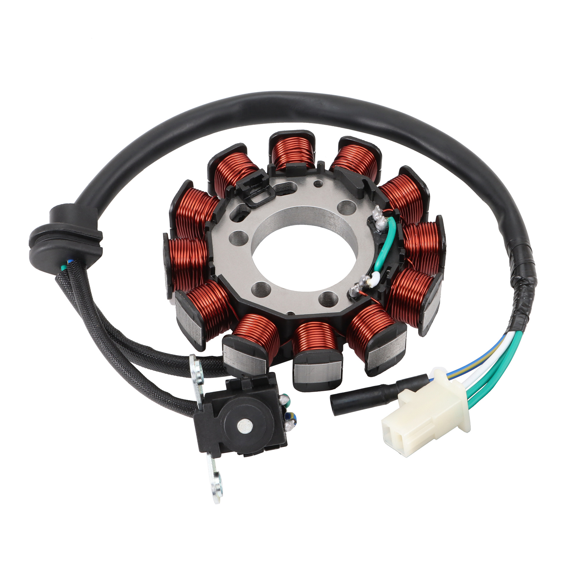Dtekgaz - Originalgetreue Ersatzteile Für Die Elektromagnetische Statorzündspule, Kompatibel Mit Honda Xr150l Offroad-motorrädern Der Baujahre 2015-2019.