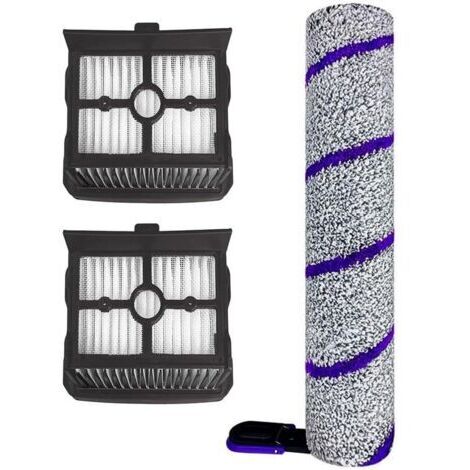 Dtekgaz - Walzenbürste Mit Hepa-filter Für Staubsauger. Zubehör Für Trocken- Und Nassbodenreinigungssysteme (1 Walzenbürste + 2 Hepa-filter).