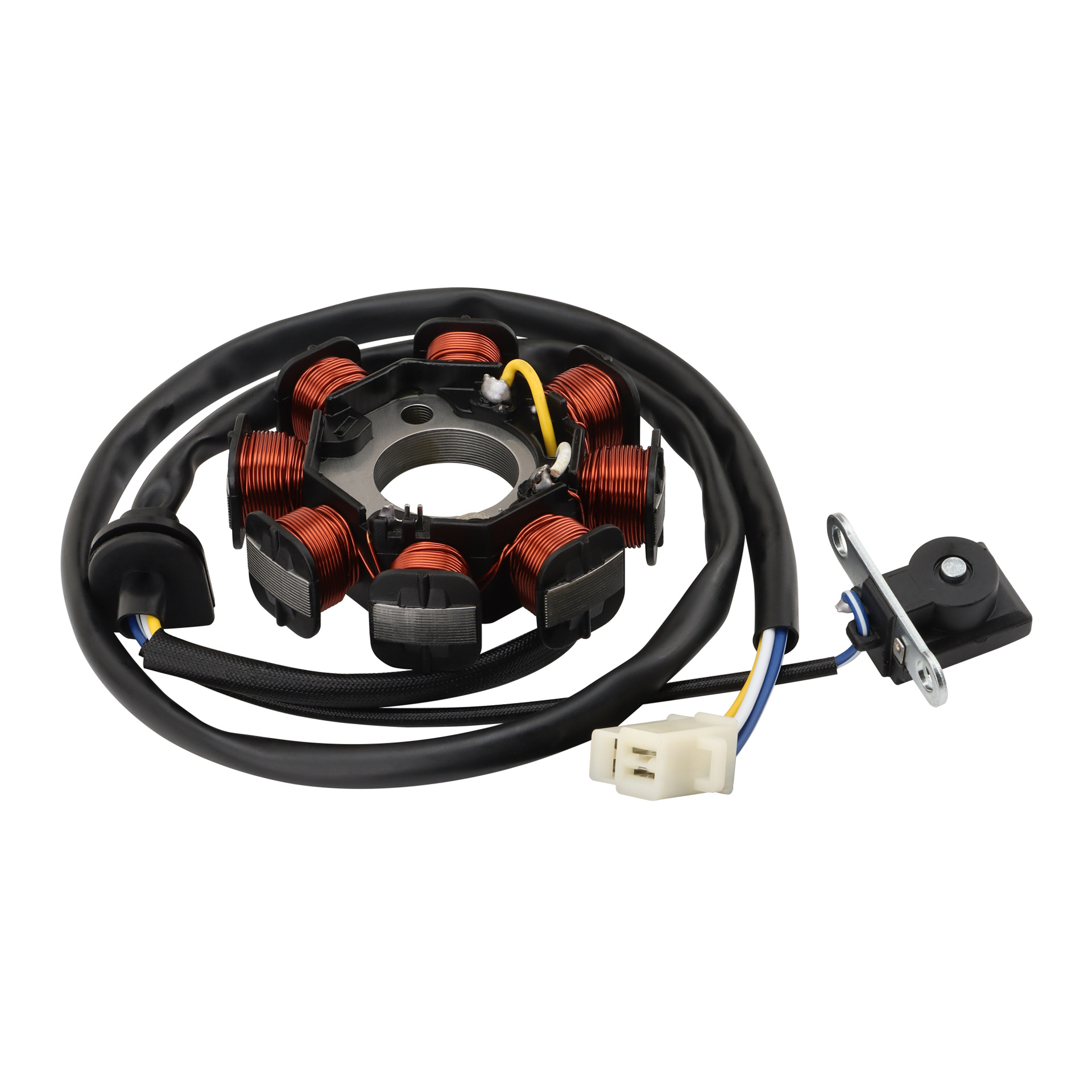 Dtekgaz - Ersatzteil, Das Den Originalspezifikationen Der Magneto-statorspule Für Honda Dio50/z4/z5/af34/af35/z4dio 50cc Roller Entspricht.