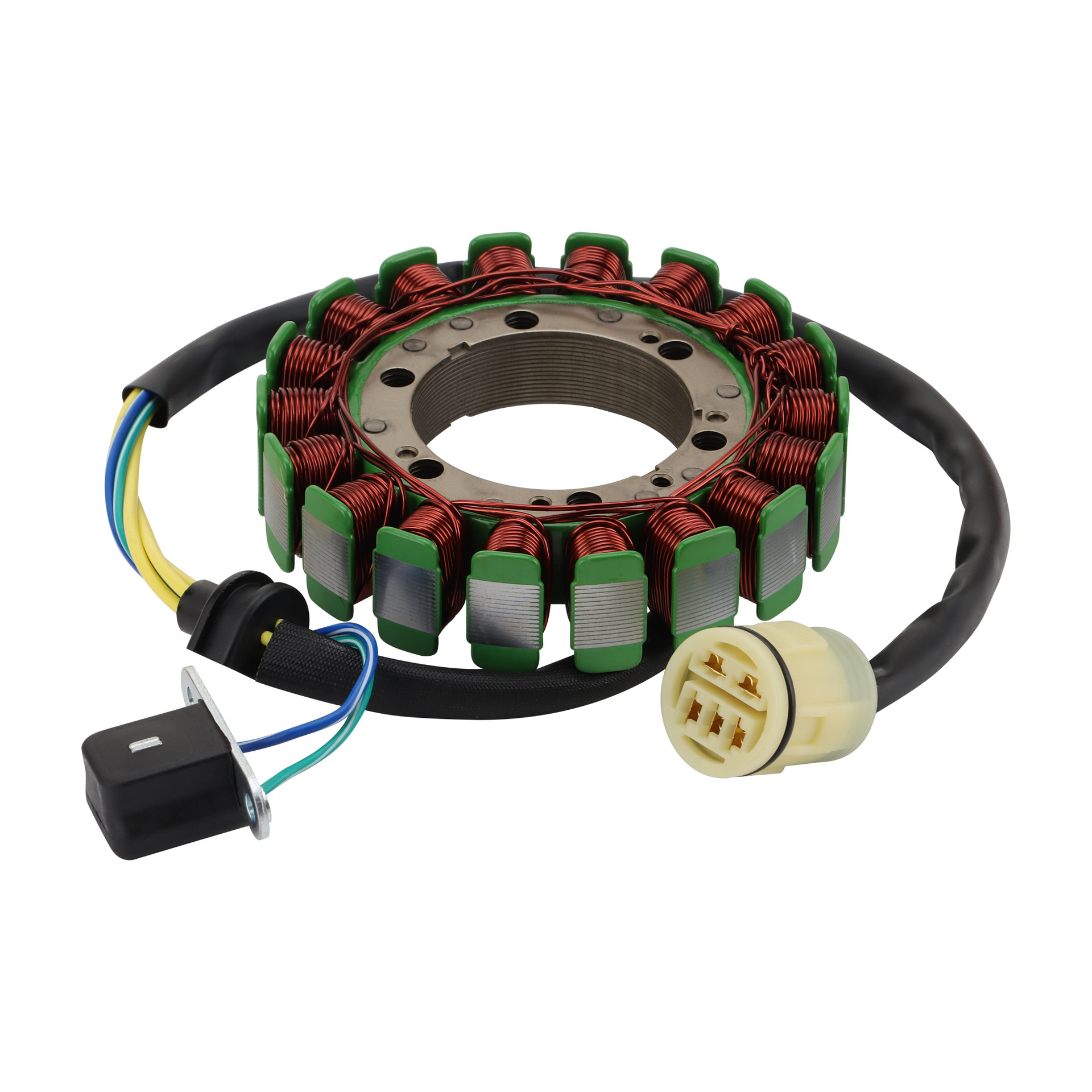 Dtekgaz - Kompatibel Mit Honda Trx680 Rincon 2006-2014, Großvolumiger Quad-stator, Originalteilenummer 31120-hn8-a60/a61, Magnetzündereinheit.