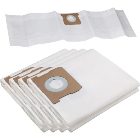 Dtekgaz - 5er-pack Hepa-staubbeutel Für Kärcher Nass-trockensauger Wd1/mv1. Einweg-filterbeutel, 23 X 85 Cm, Vliespapier.