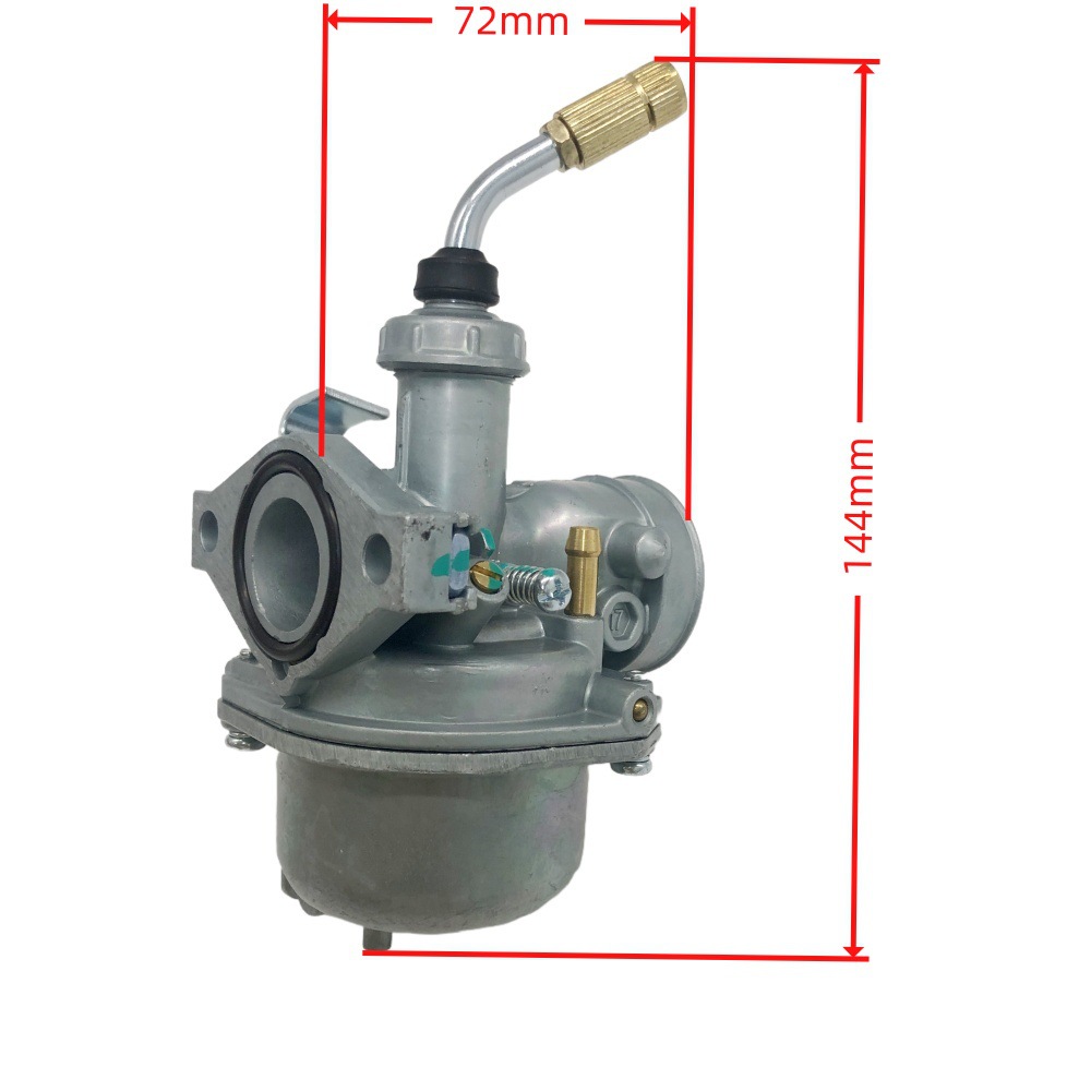 Dtekgaz - 404-108 Vergaser Für Kawasaki 110 Klx110 (2002-2020): Hochpräzisionsmischer Für Sanftes Kaltstarten, Entspricht Den Originalstandards.