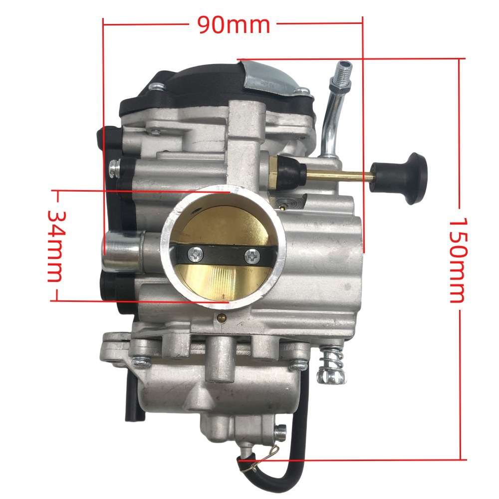 Dtekgaz - Pd34ja Vergaser Tracker250 Yfm250 1999-2004 Pd34ja 606-031 Kraftstoffteile Für Yamaha Atv, Hochpräziser Mischer, Drosselklappengehäuse, Original-ersatzteil.