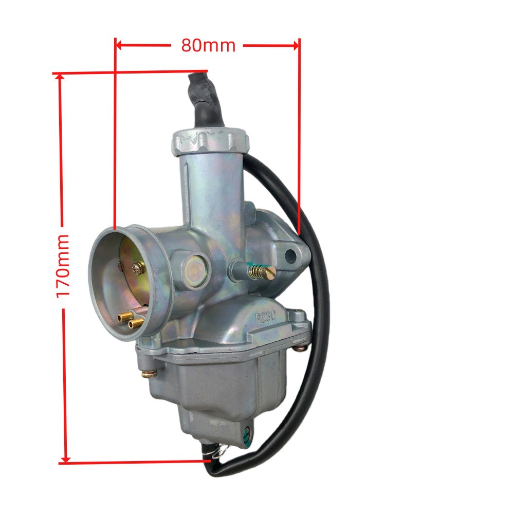 Dtekgaz - Pz30 Vergaser-chokezug Für 200-cm³- Und 250-cm³-motorräder (quads), Kraftstoffzubehör 404-029, Hocheffiziente Zerstäubungs-drosselklappe, Standard-originalteil