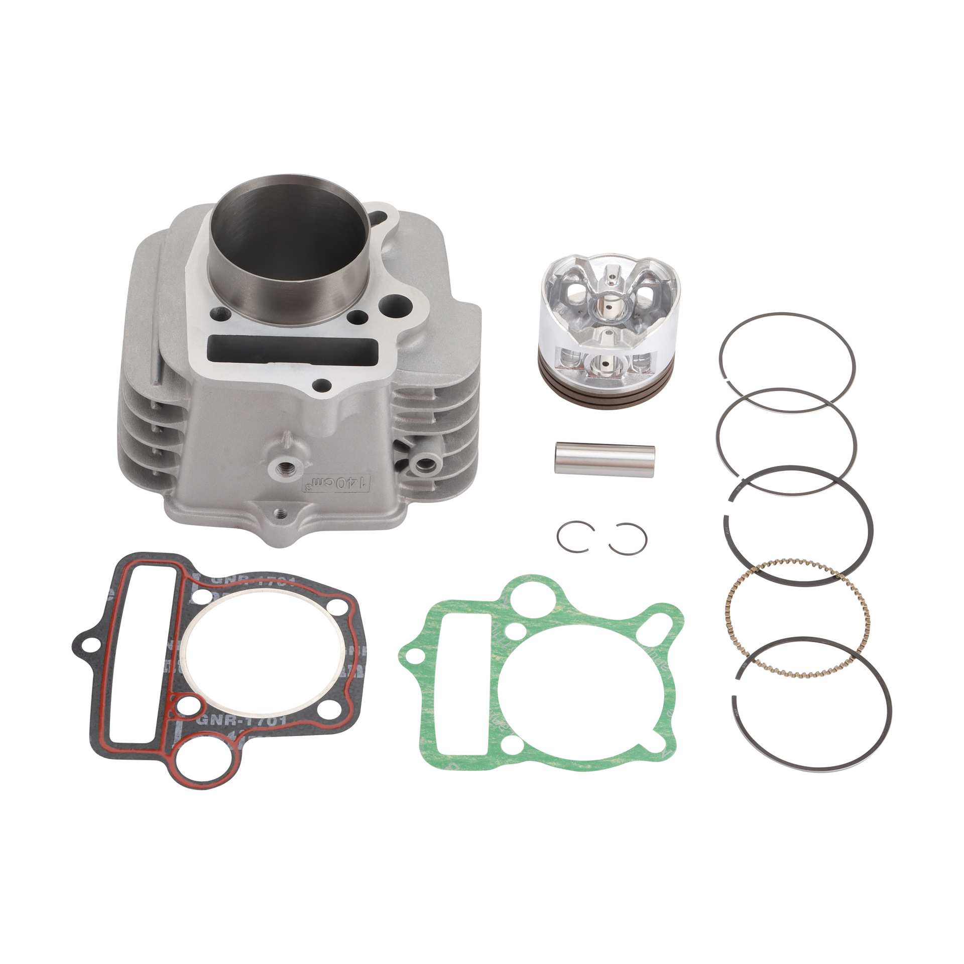 Dtekgaz - Yinxiang Yx140 Motorzylinderlaufbuchsen-reparatursatz, Kompatibel Mit Yx140 Motorrädern/quads, Inklusive Zylinderblock/kolben/ring/pin/dichtung, Kompatibel Mit Den Modellen 1p56ymj/1p56fmj.