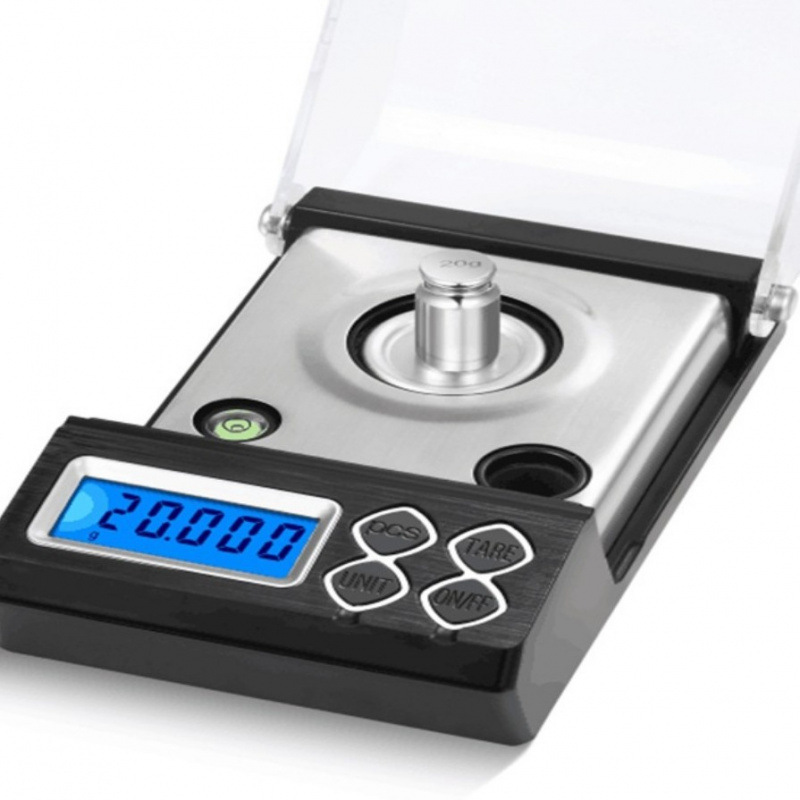 Dtekgaz - Tragbare Elektronische Waage, Hochpräzise 50g/0,001g-skala Für Goldschmuck.