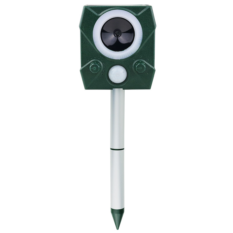 Dtekgaz - Ultraschall-tierabwehr, Infrarot-vogelabwehr, Led-außenalarm, Nagetierabwehr, Multifunktionaler 3-in-1-infrarotsensor, Hochleistungs-ultraschallwellen.