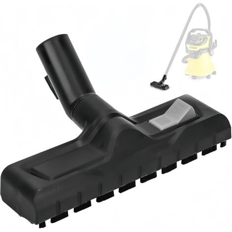 Dtekgaz - 35-mm-staubsaugerbürste Für Kärcher Wd3, Wd4, Wd5, Wd6, Zubehör Für Nass- Und Trockensauger, 32/35-mm-universal-staubsaugerbürste Mit Adapter, Staubsaugerzubehör