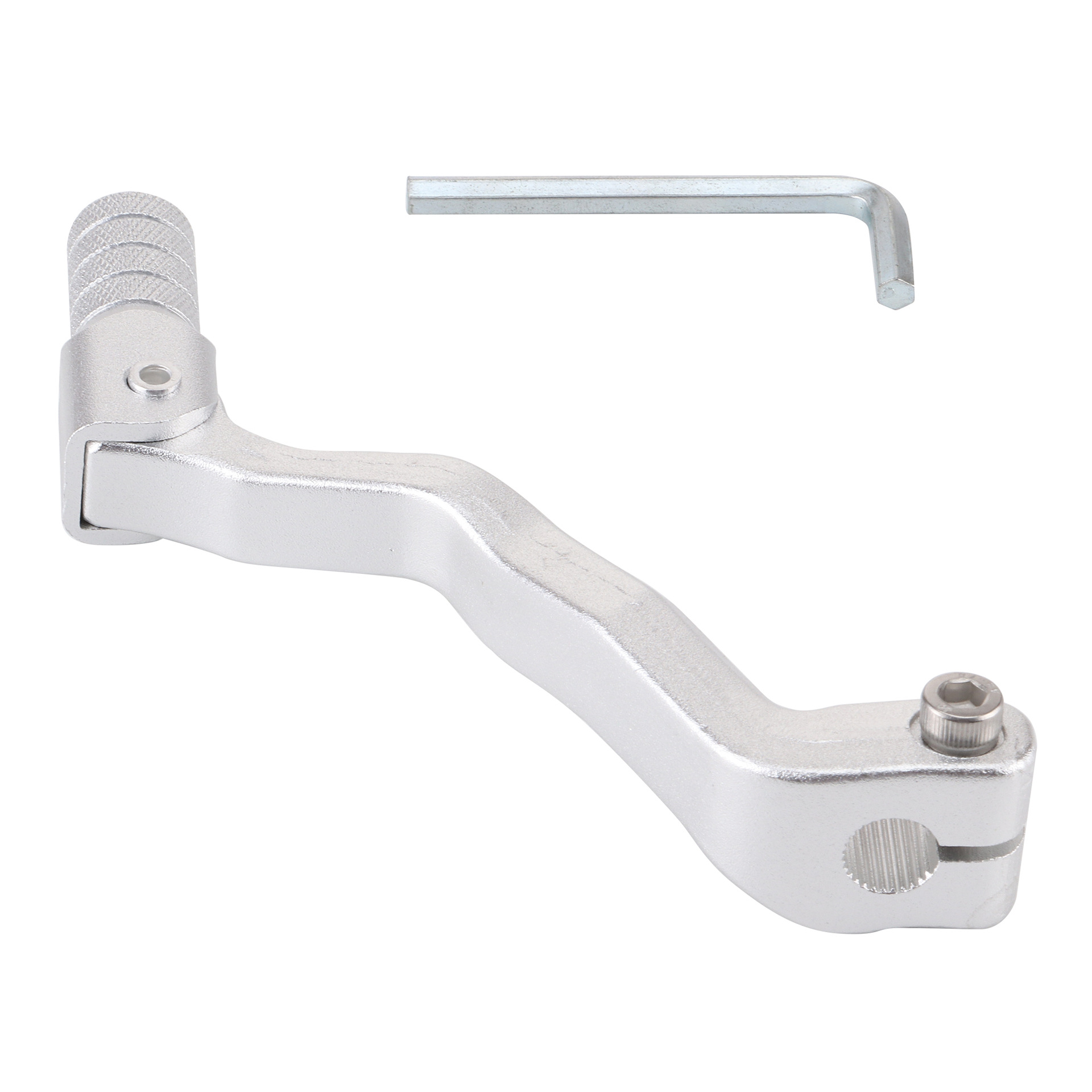 Dtekgaz - Leichte Seitenständer-/modifikationsteile Aus Hochfester, Silberfarbener Aluminiumlegierung Für Offroad-motorräder Der General Motors Honda Nc Motorenserie, Kompatibel Mit Den Modellen Crf25