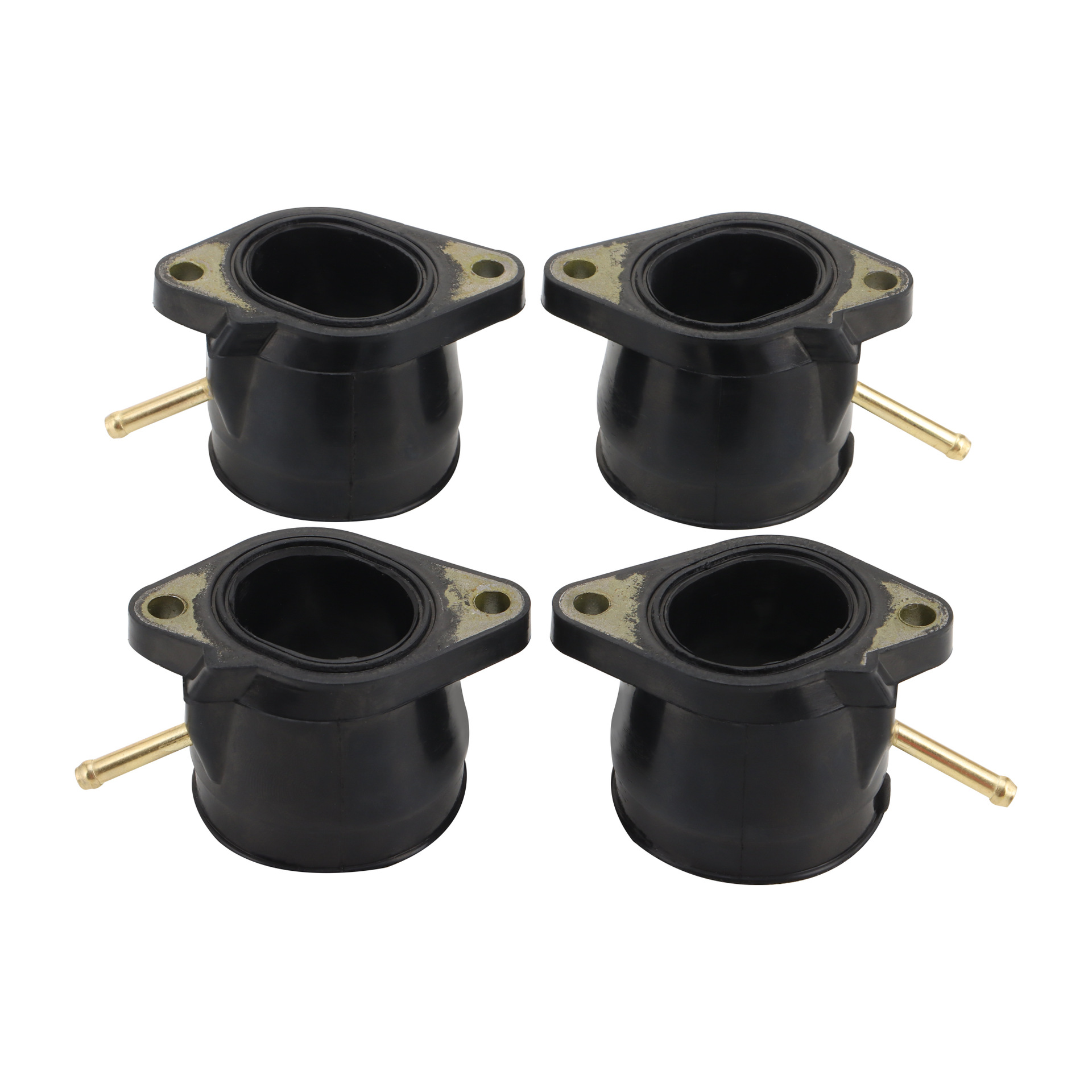 Dtekgaz - 4-teiliges Set: Yamaha Yzf600r Ansaugkrümmer-anschlussschlauch Für Vergaser, Originalteilenummer 4jh-13586 4jh-13596, Ansaugkrümmerdichtung