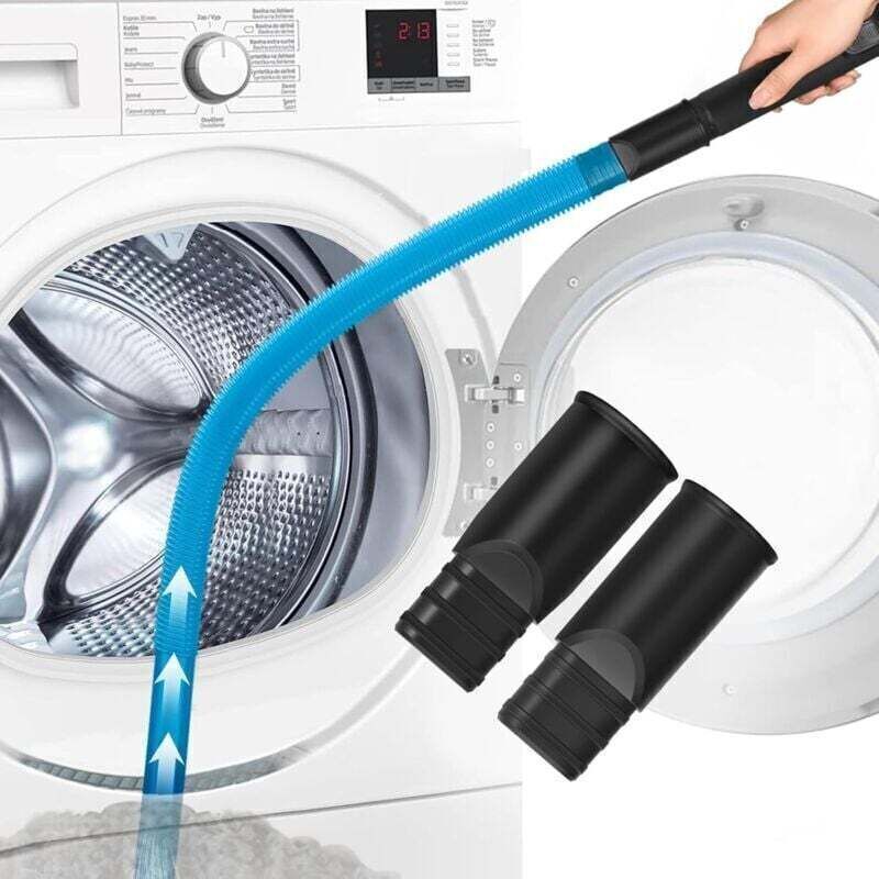 Dtekgaz - Universelle, Lange, Flexible Düse Für Alle Staubsauger Mit 35-mm- Und 32-mm-anschlüssen, Flachdüsenaufsatz Zur Reinigung Von Autositzen, Wäschetrocknern Und Fugen