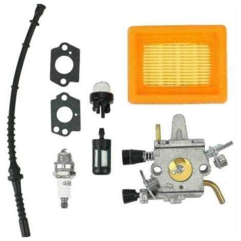 Dtekgaz - Vergaser Für Stihl Fs400, Fs450 Und Fs480, Inklusive Luft- Und Kraftstofffilter, Zubehör Für Freischneider