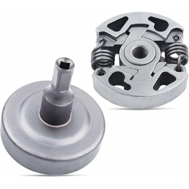Dtekgaz - Kupplungs- Und Kupplungsglockensatz Für Stihl Fs38, Fs40, Ffs50, Fs55 Und Weitere Serien, Silber, 6.76.3, 6.11.3