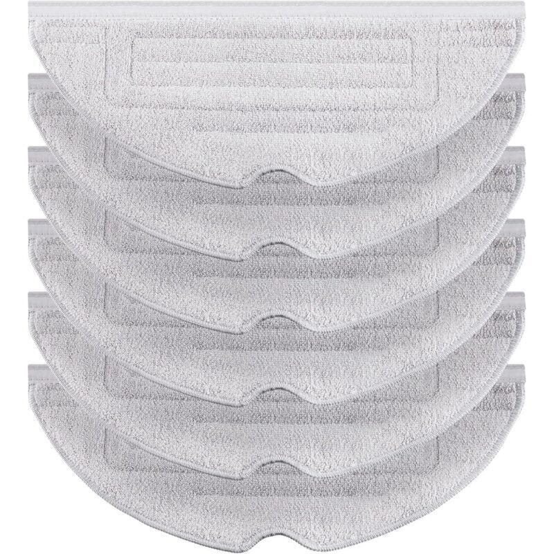 Dtekgaz - 6er-pack Silberionische Reinigungstücher Für Roborock S8/ S8+/ S7 Maxv/ S7 Maxv Plus/ S7 Maxv Ultra/ S7 Pro Ultra/ S7/ S7+ Vibrarise Saugroboter Aus Vibrarise Mikrofaser – Ersatzteile
