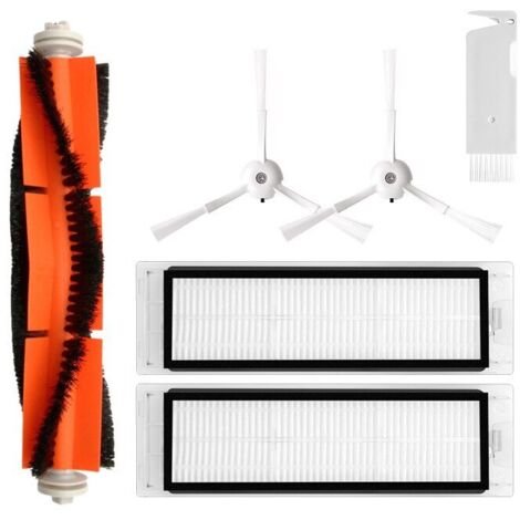 Dtekgaz - 6-teiliges Zubehörset Für Saugroboter, Kompatibel Mit Xiaomi Roborock S5max/s6pure/e5, Mehrfarbig