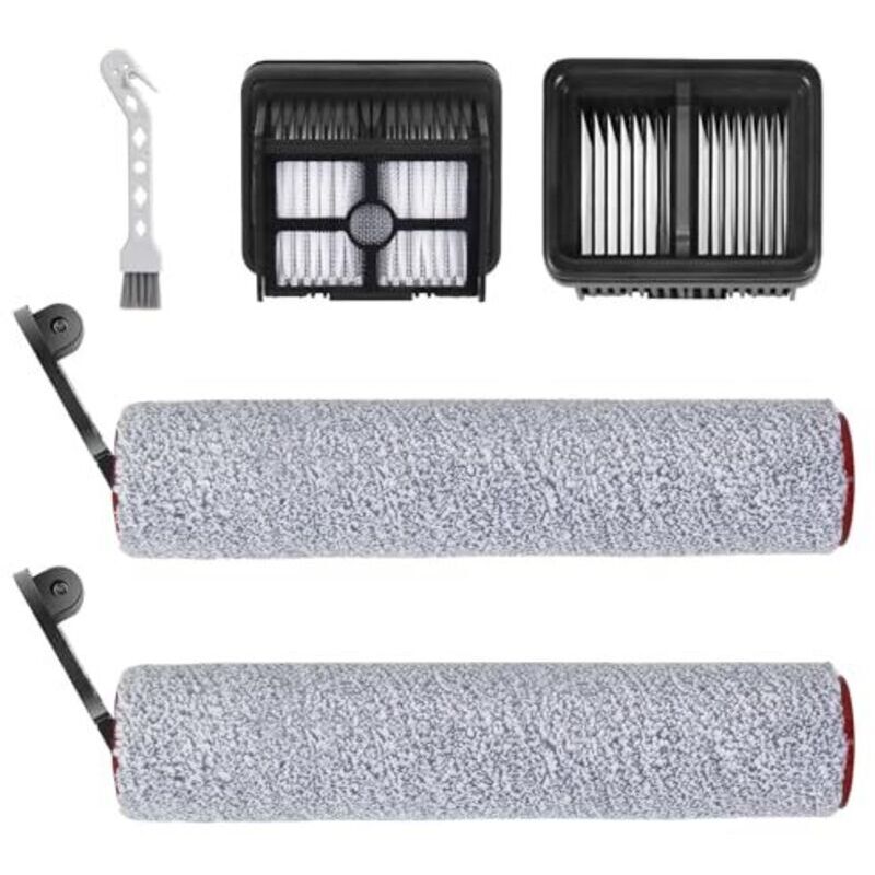 Dtekgaz - Zubehörset Für Dreame H12 Pro, H12 Dual Nass- Und Trockensauger – 2 Rotierende Bürsten + 2 Filter + 1 Reinigungsbürste