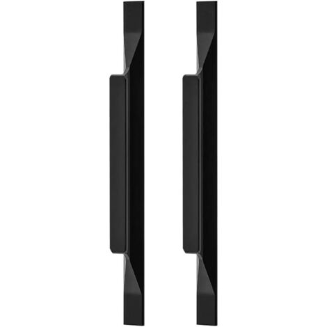 Dtekgaz - 2x Europäische Aluminiumlegierungsgriffe Für Küchenschränke, Kleiderschrankgriffe, Gesamtlänge 160 Mm, Lochabstand 96 Mm